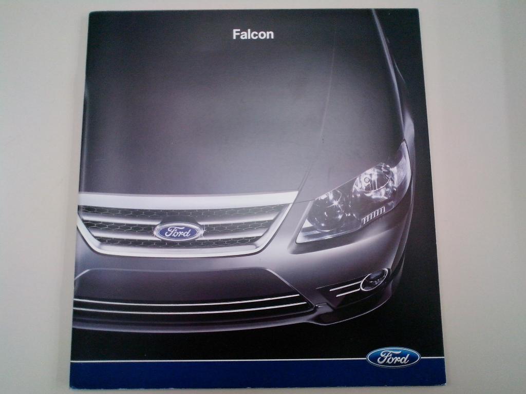 2x Ford Australië brochures folders: Falcon + XR UTE Lowndes, Ophalen of Verzenden, Zo goed als nieuw, Ford