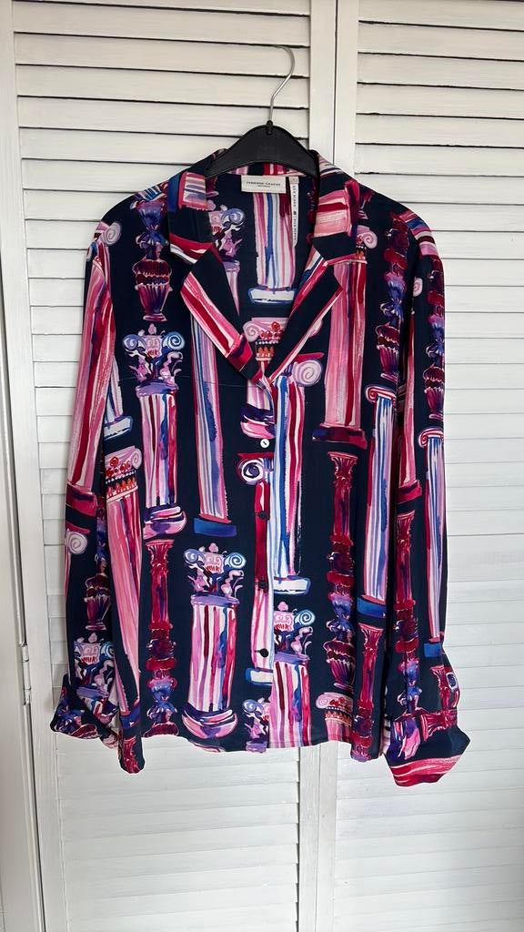 Fabienne Chapot blouse maat L, Ophalen of Verzenden, Zo goed als nieuw, Maat 38/40 (M)