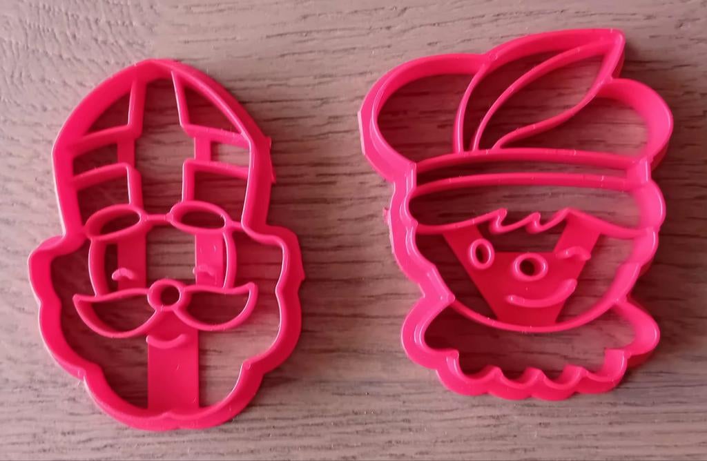 Nieuwe Sinterklaas en Piet uitstekers, Ophalen, Nieuw, Taarten of Cupcakes, Bakvorm