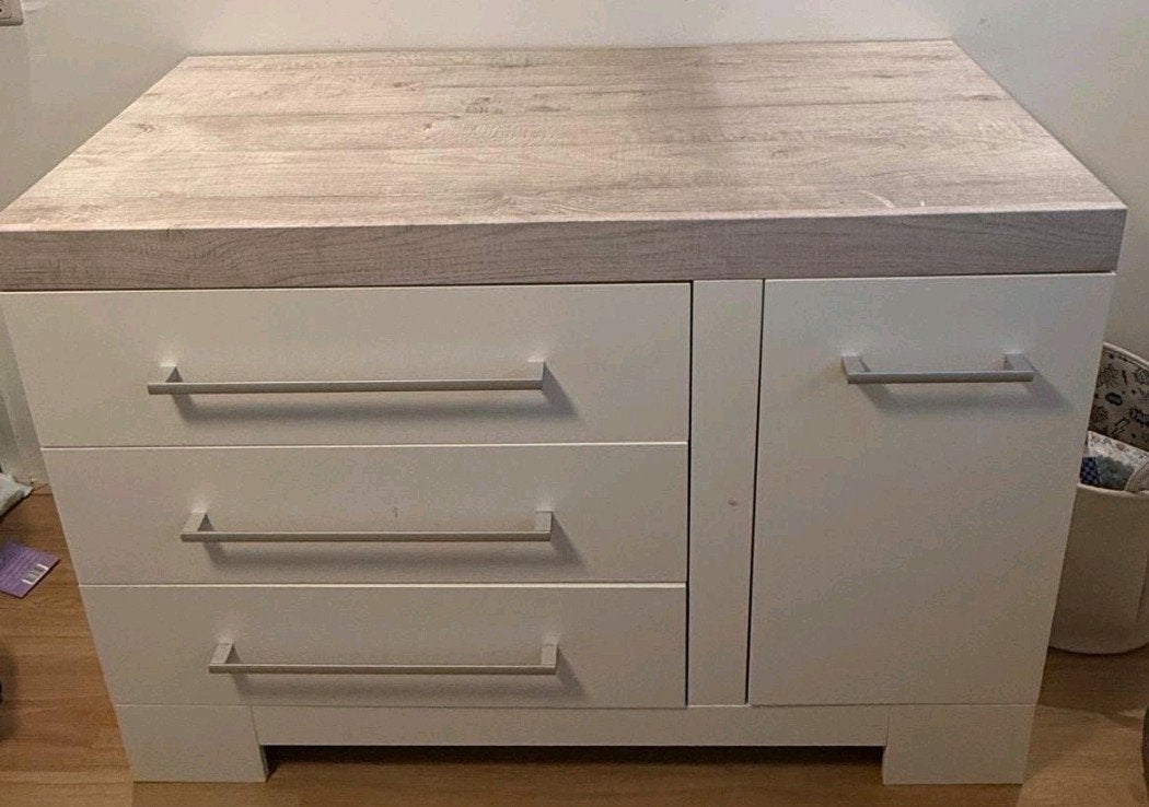 TWF-Futura Commode met 3 lades, Kinderen en Baby's, Ophalen, 50 tot 70 cm, Zo goed als nieuw, 75 tot 100 cm