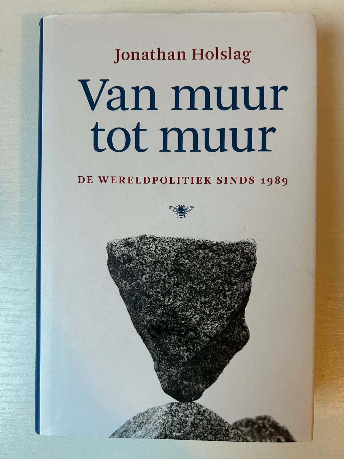 Jonathan Holslag - Van muur tot muur, Ophalen of Verzenden, Gelezen, Jonathan Holslag