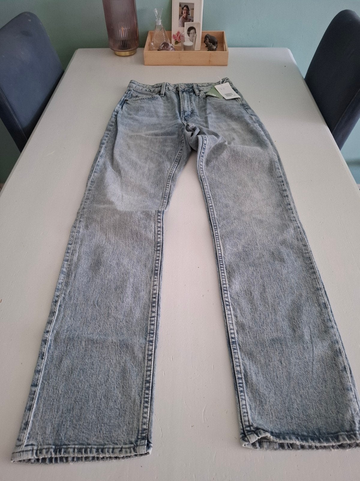 nieuwe spijkerbroek  maat 36, Kleding | Dames, H&M, Blauw, Nieuw, Ophalen of Verzenden