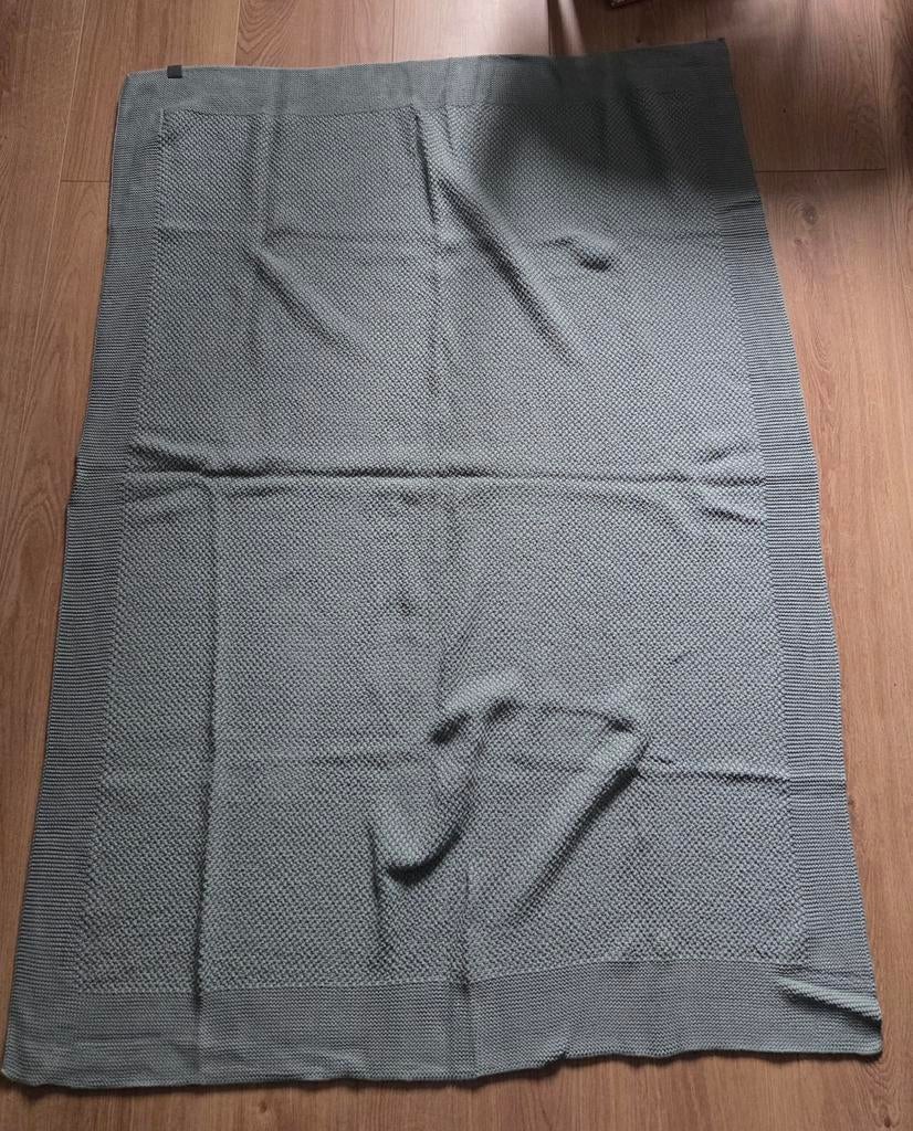Ledikant deken prenatal mint groen, Jongetje of Meisje, Nieuw, Ophalen of Verzenden, Deken of Dekbed