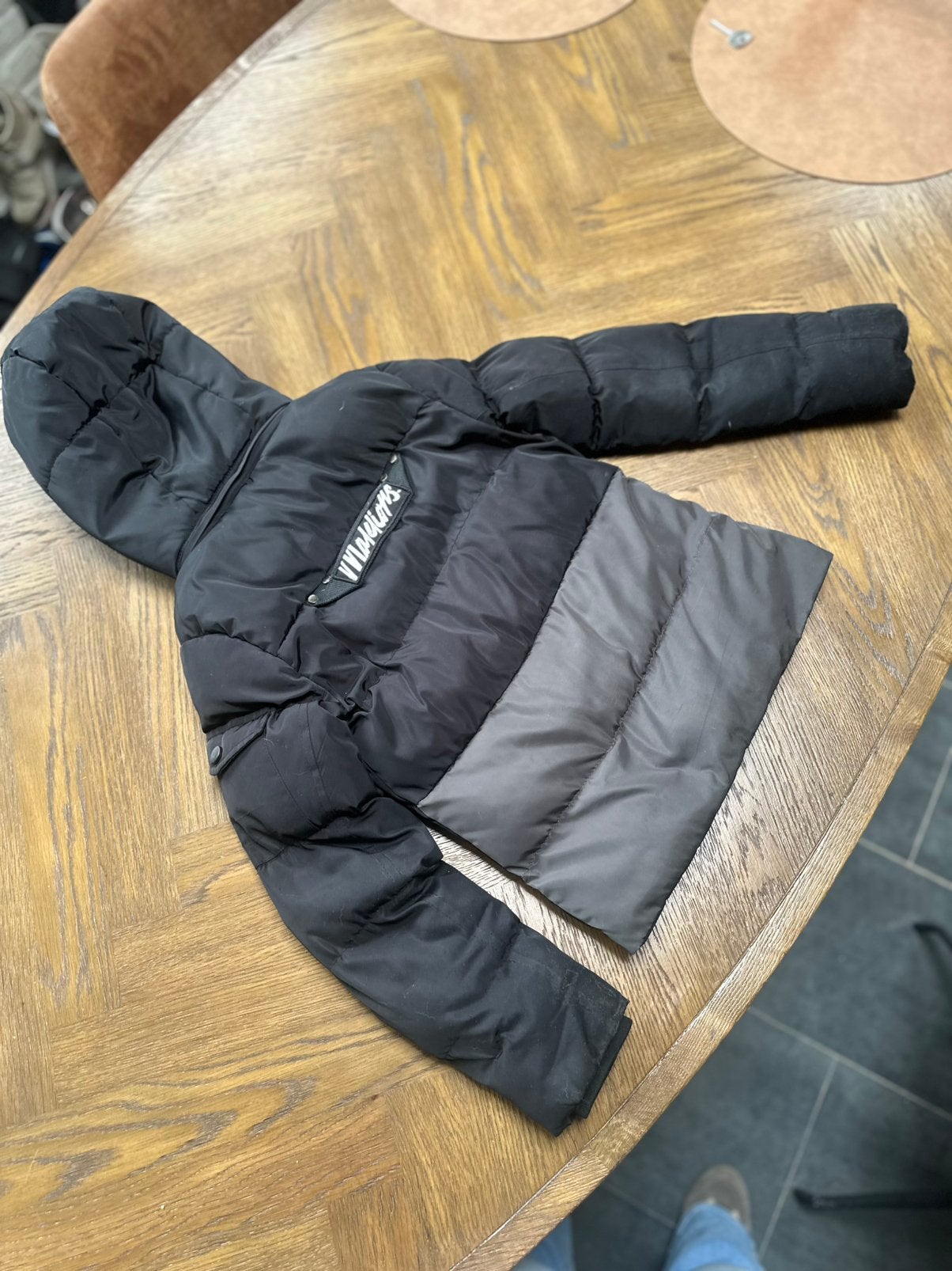 Malelions Junior jas maat 116 jongens, Kleding | Heren, Verzenden, Gedragen, Overige maten, Zwart