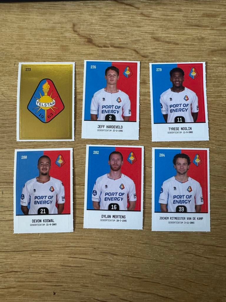 Voetbalplaatjes Telstar, Verzamelen, Sportartikelen en Voetbal, Ophalen of Verzenden, Gebruikt, Overige binnenlandse clubs, Poster, Plaatje of Sticker