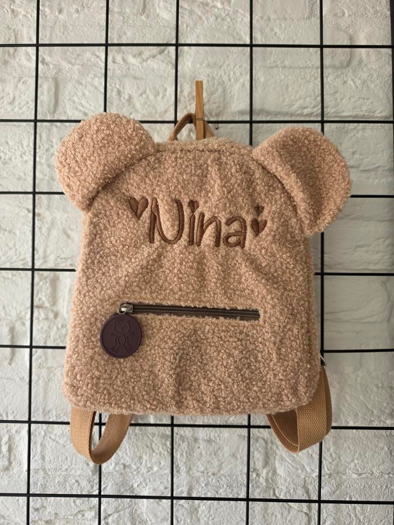 Schattige teddy rugzak incl naam borduren, Overige merken, Minder dan 30 cm, Nieuw, Ophalen of Verzenden