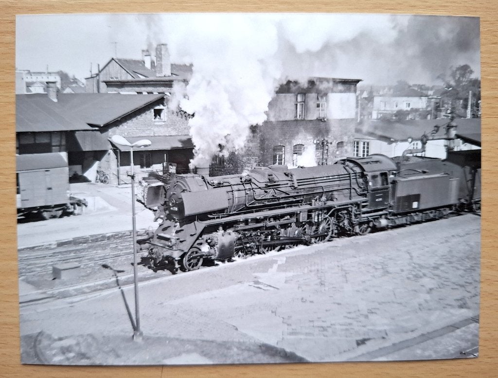 Foto stoomlocomotief Deutsche Reichsbahn 1965 DDR, Verzenden, Nieuw, Trein, Kaart of Prent