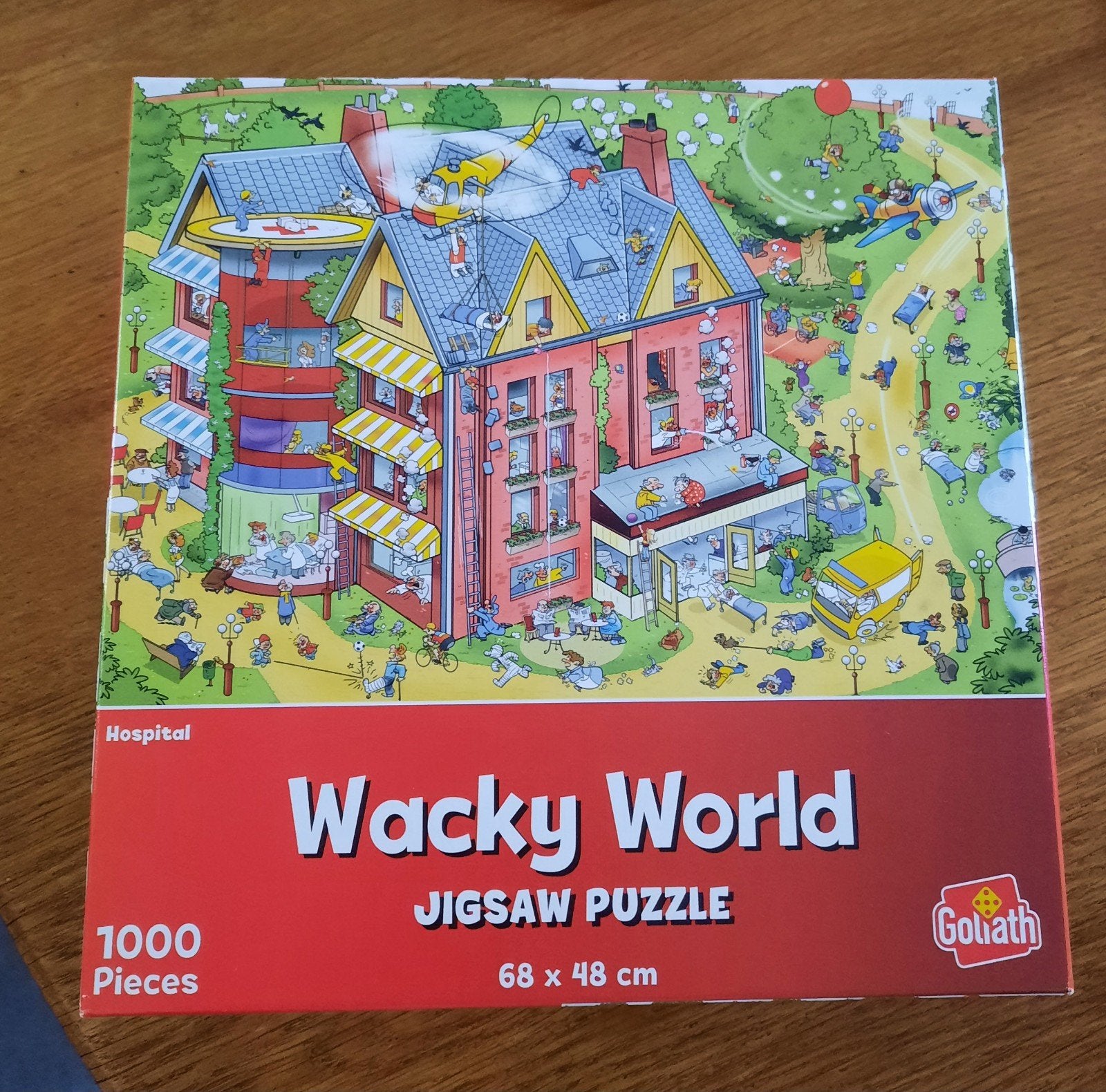 Wacky World Hospital Jigsaw Puzzel 1000 Stukjes Goliath, Ophalen of Verzenden