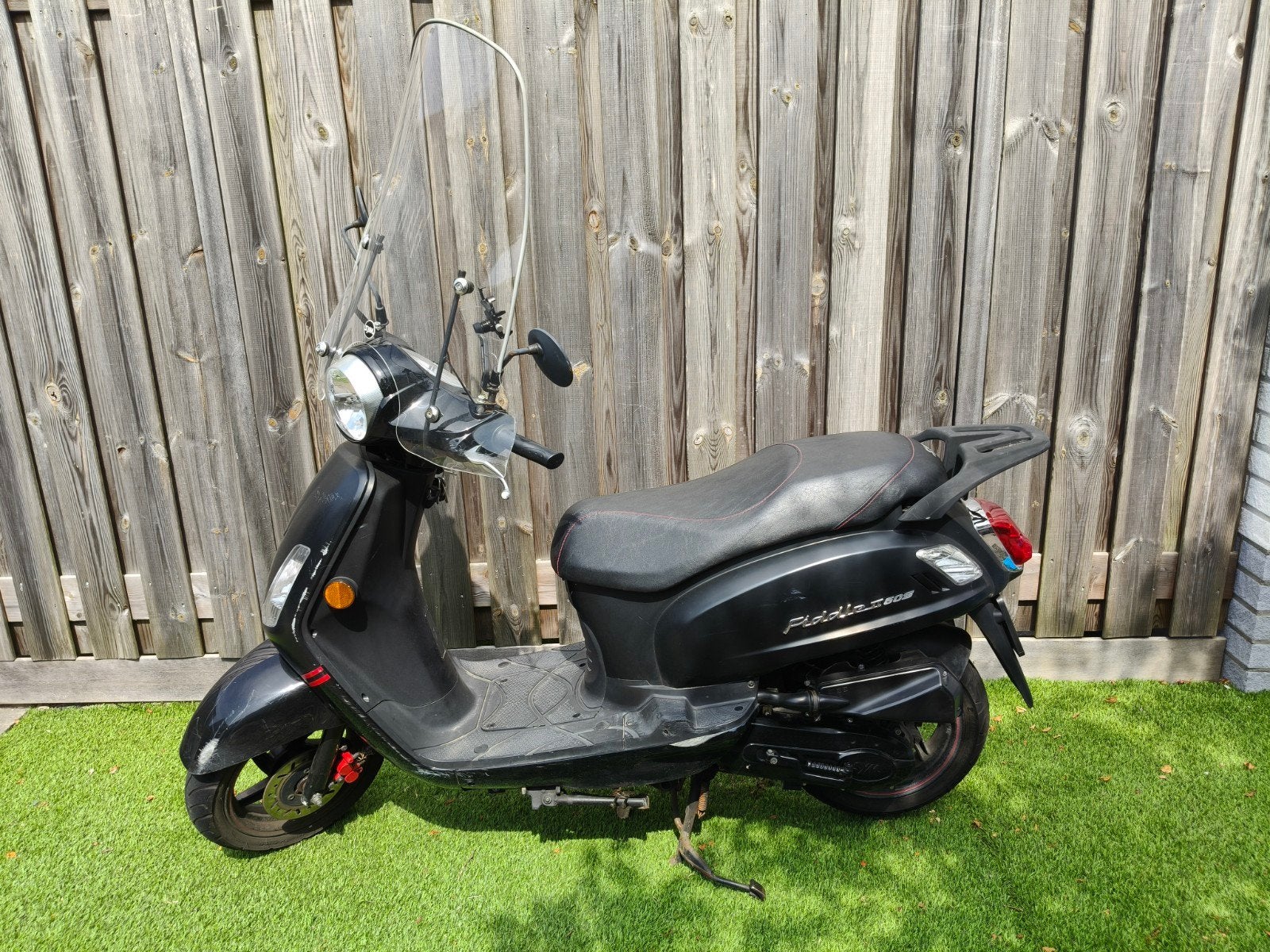 Sym Fiddle II 4takt Bromscooter 45 km/h, Ophalen, Gebruikt, SYM, Benzine