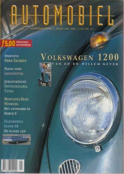 Automobiel 1 1998 : VW Kever - Ford Escort - MG Midget - BMW, Ophalen of Verzenden, Gelezen, Algemeen