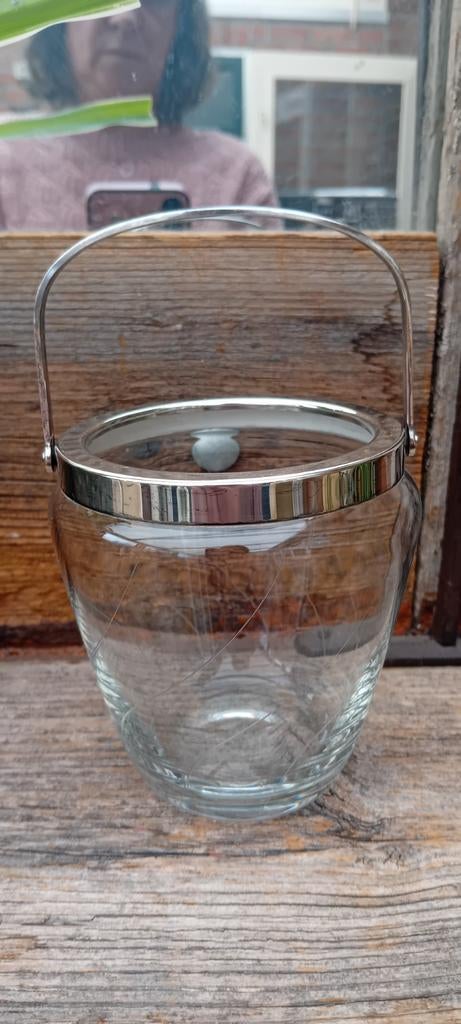 Ijsemmer geslepen glas WMF, Ophalen of Verzenden