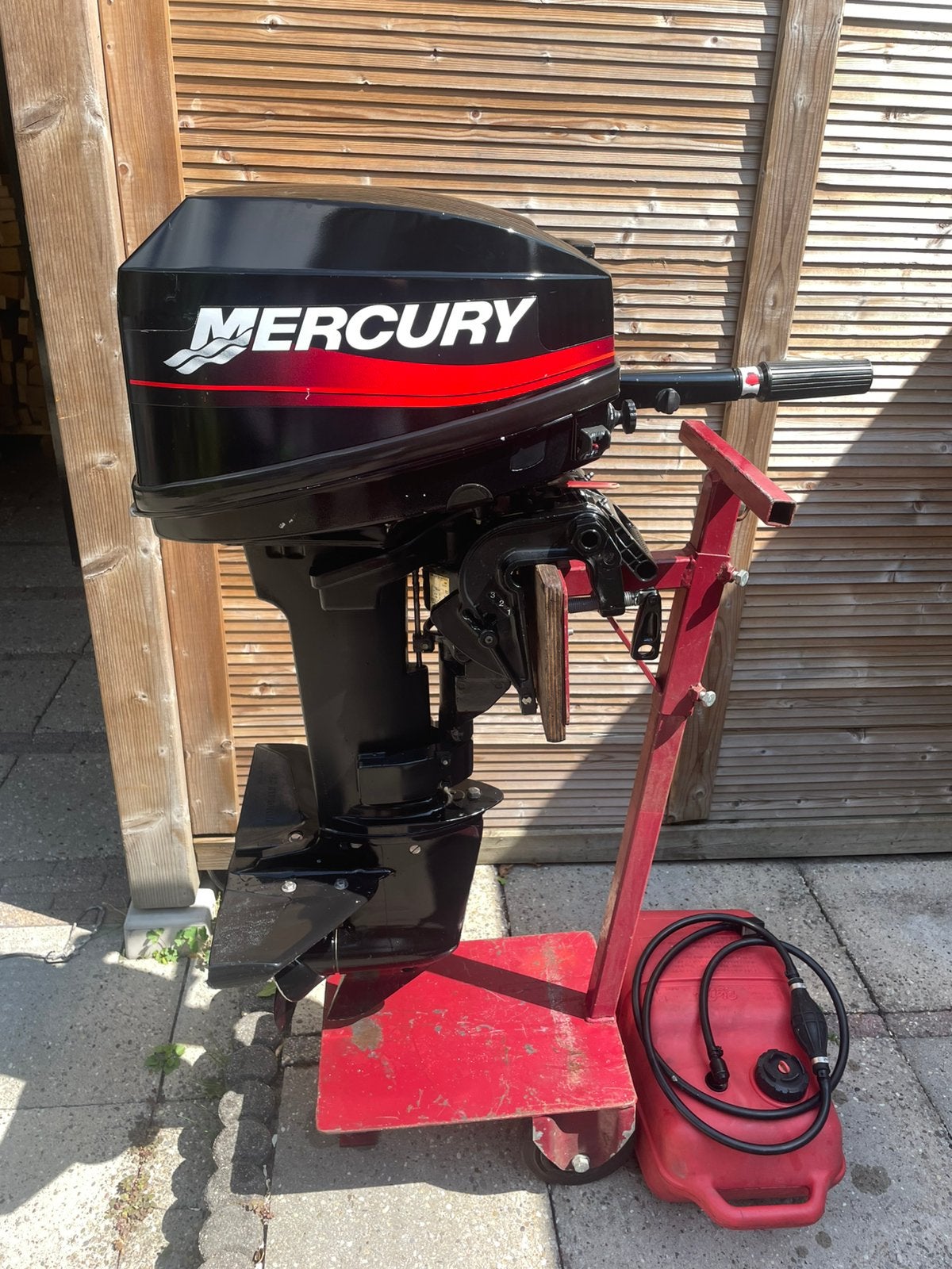 Mercury buitenboordmotor 6pk 2 takt compleet, Ophalen, Zo goed als nieuw, Motor en Techniek, Motorboot