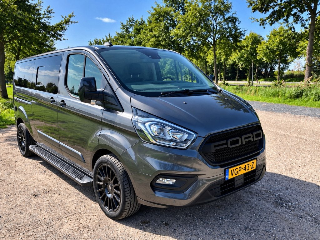 Ford Transit Custom L2H1 130PK Aut | 2x schuifdeur | Webasto, Auto's, Stof, 1995 cc, Euro 6, 4 cilinders
