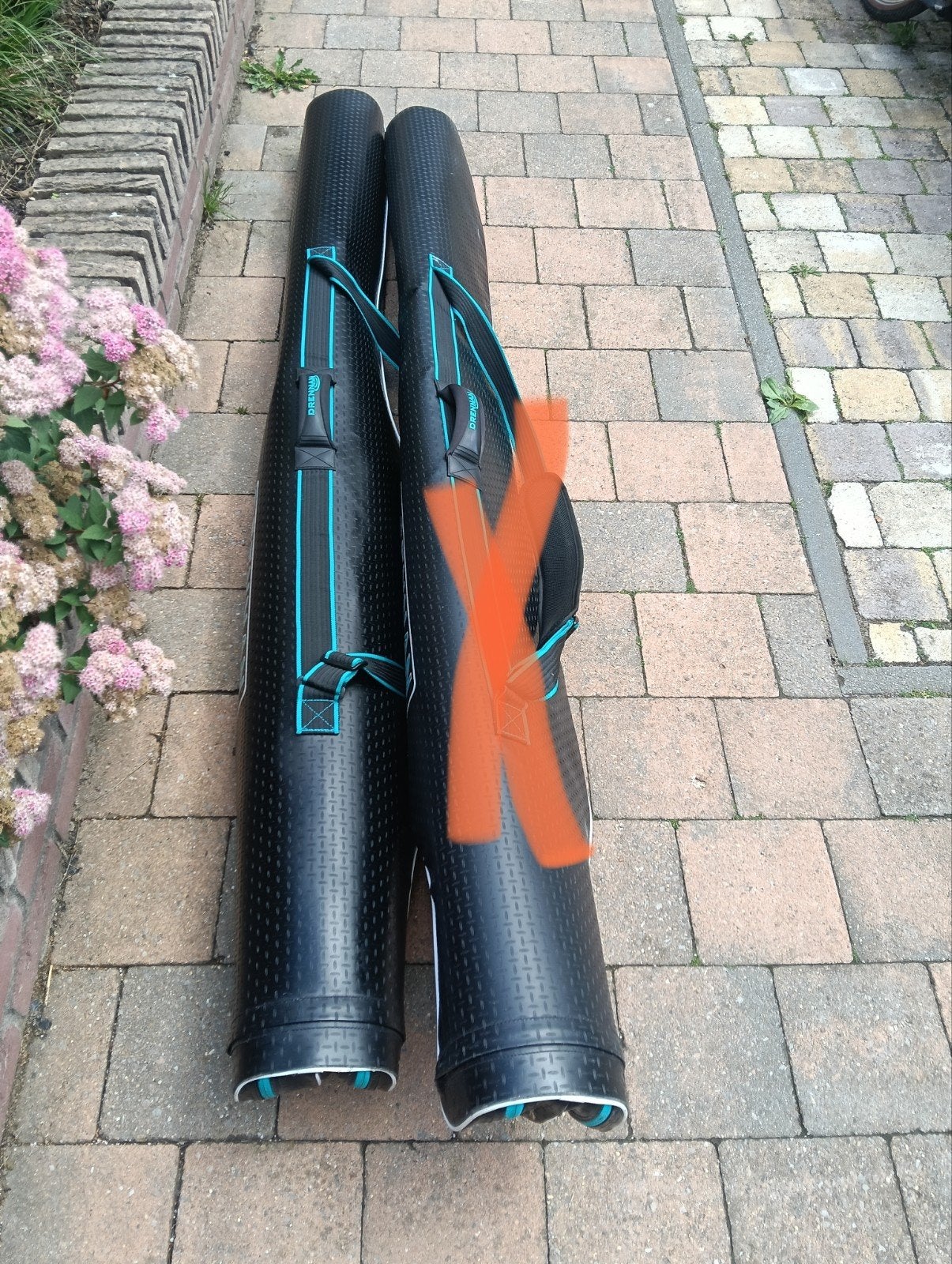 Drennan foudraal 4 rod case, Watersport en Boten, Ophalen of Verzenden, Overige typen