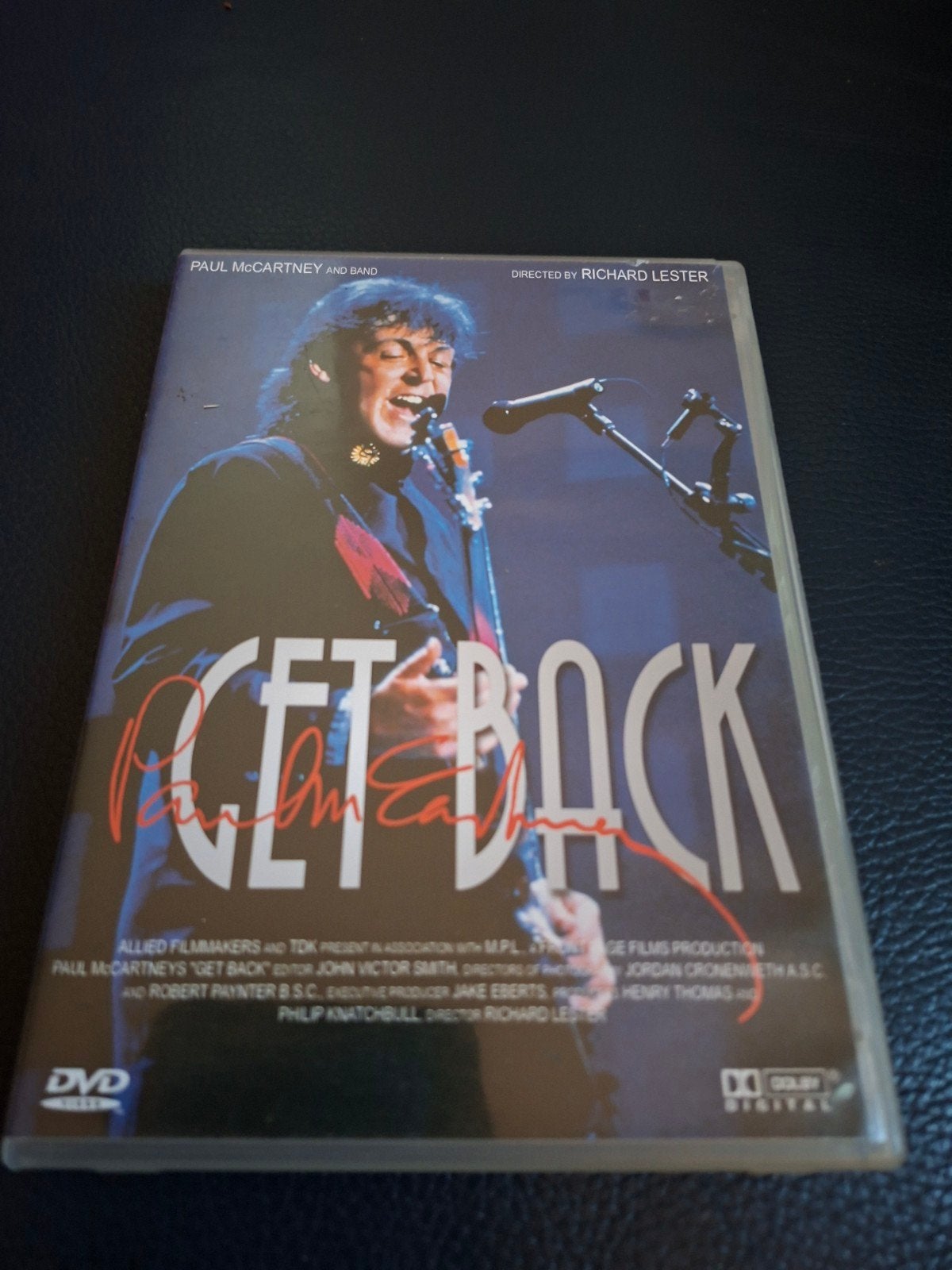 Paul McCartney - Get Back DVD (Muziekdocumentaire), Ophalen, Engels, Alle leeftijden, Nederlands