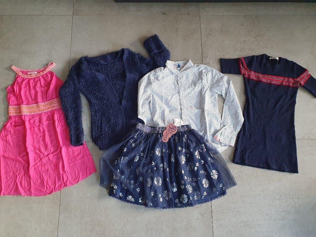 Nieuw een geweldig pakket meisje jurk, blouse, rok, vest, Ophalen of Verzenden, Nieuw, Meisje, Jurk of Rok