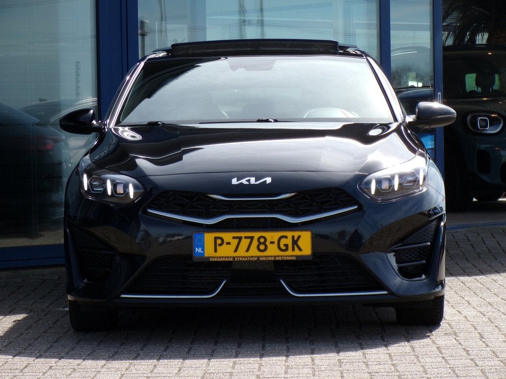 Kia ProCeed 1.0 T-GDi GT-Line, Schuifdak / Full LED / Camera, Voorwielaandrijving, Gebruikt, Met garantie (alle), Zwart