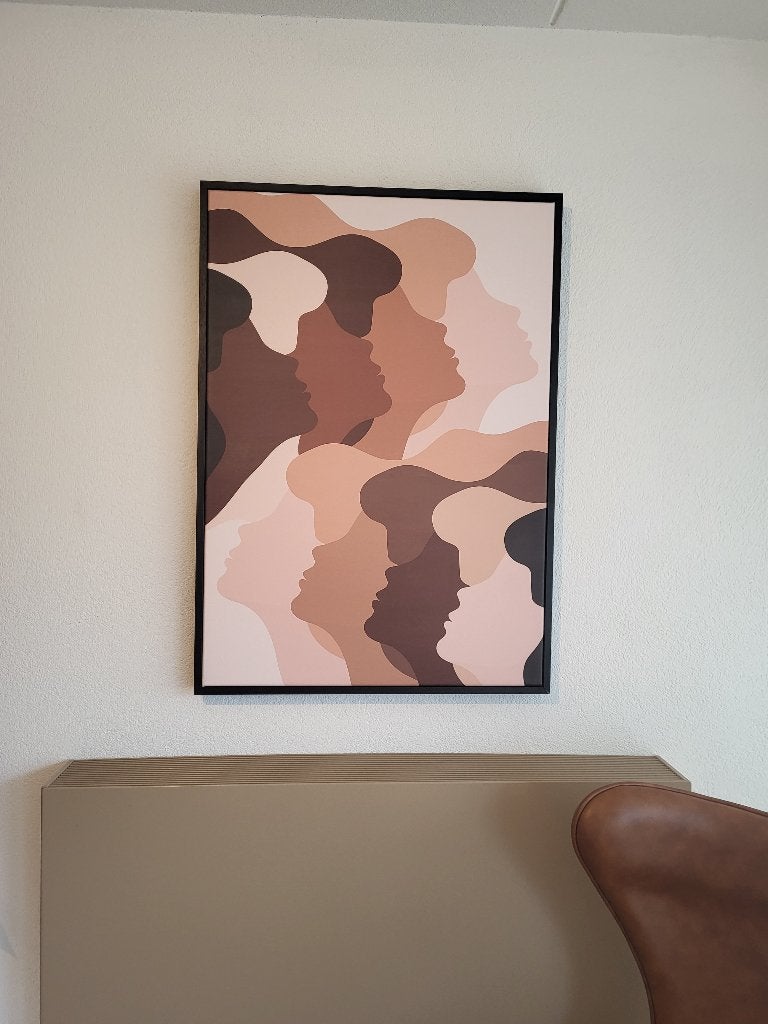 head up, Ophalen of Verzenden, Minder dan 50 cm, Schilderij