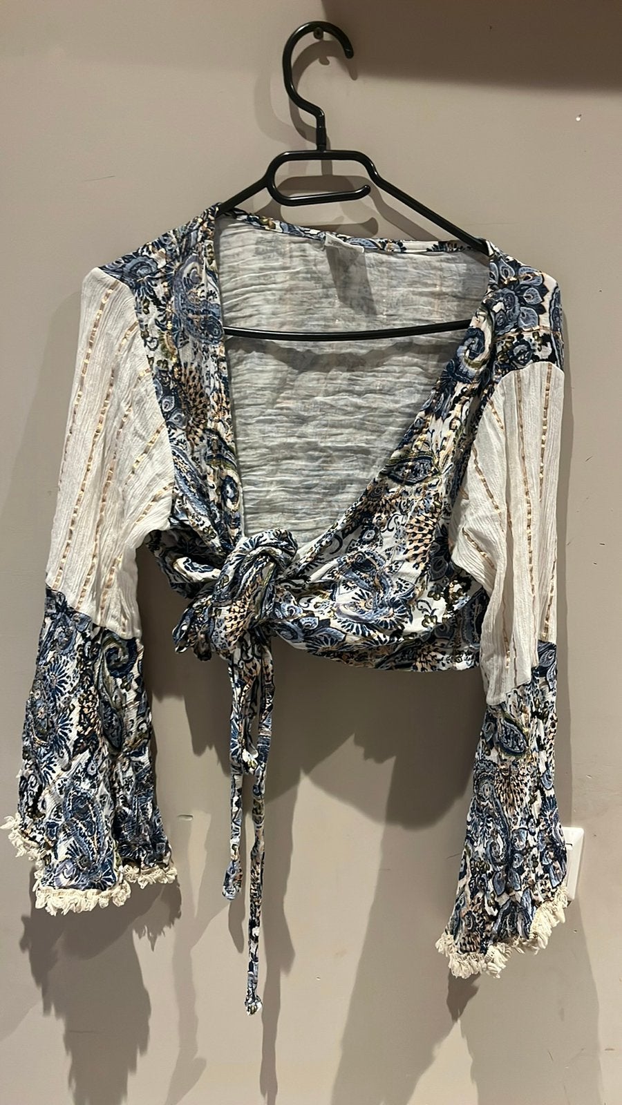 Ibiza setje - BoHo S-M, Ophalen of Verzenden, Zo goed als nieuw, Maat 38/40 (M), Lange mouw