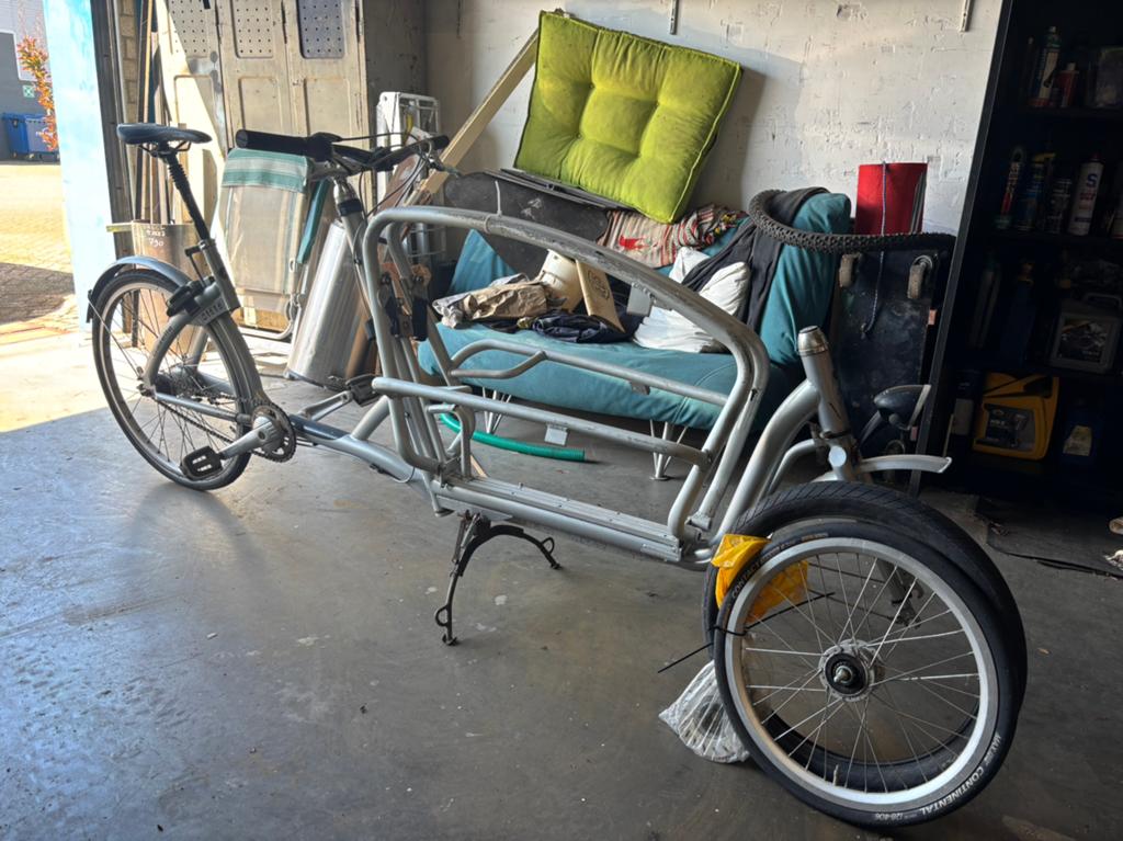 Gazelle cabby bakfiets lichter sneller bullit omnium urban, Fietsen en Brommers, Fietsen | Bakfietsen, Ophalen, Zo goed als nieuw