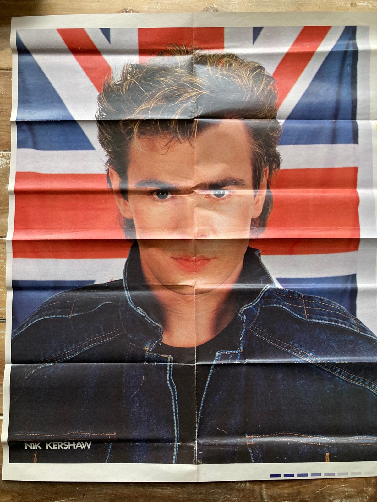 A2 Poster NICK KERSHAW, Ophalen of Verzenden, A1 t/m A3