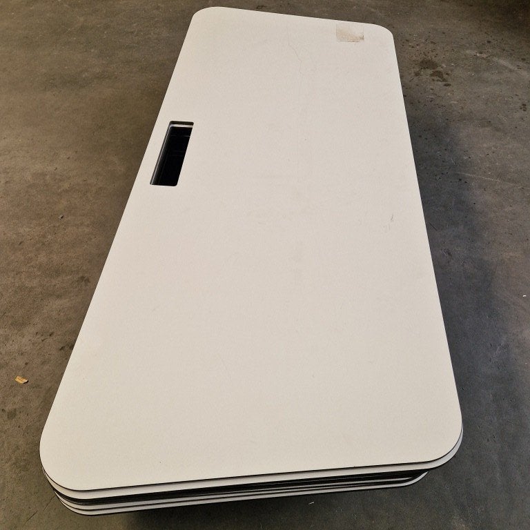 Trespa platen 50 stuks -165cm/68 cm minimaal, 10 mm dik, Ophalen, Gebruikt, HPL, Minder dan 20 mm