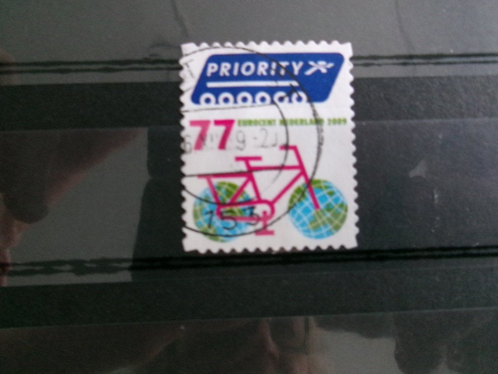 2009 - fiets (483e), Verzenden, Gestempeld