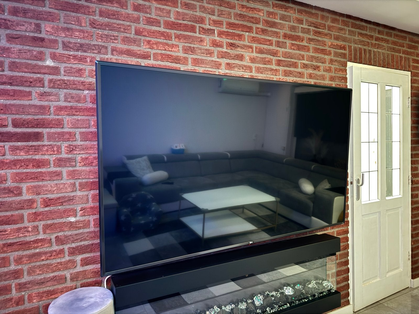 LG 75UM7110PLB 75 inch 4K Smart TV, Gebruikt, 50 Hz, Ophalen of Verzenden, 100 cm of meer