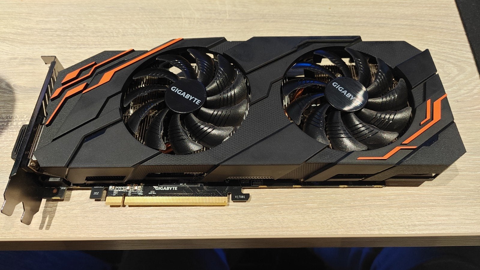 Gigabyte Nvidia GTX 1070 8GB Videokaart, PCI-Express 3, Gebruikt, HDMI, Ophalen of Verzenden
