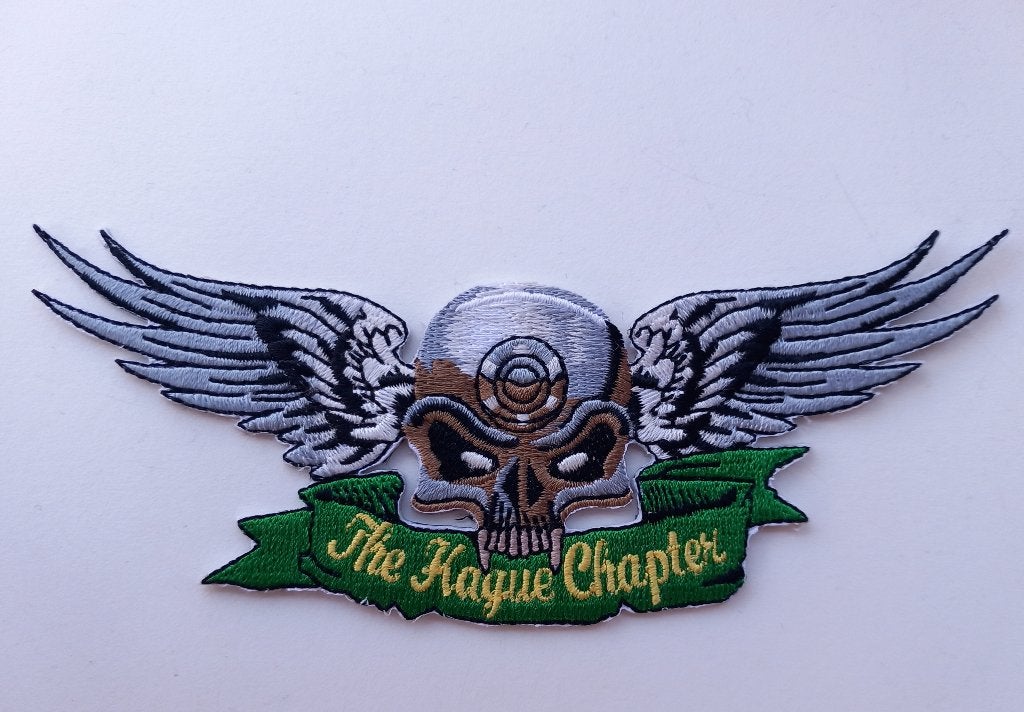 The Hague Chapter MC patch den haag opnaai embleem, Ophalen of Verzenden, Nieuw, Motoren