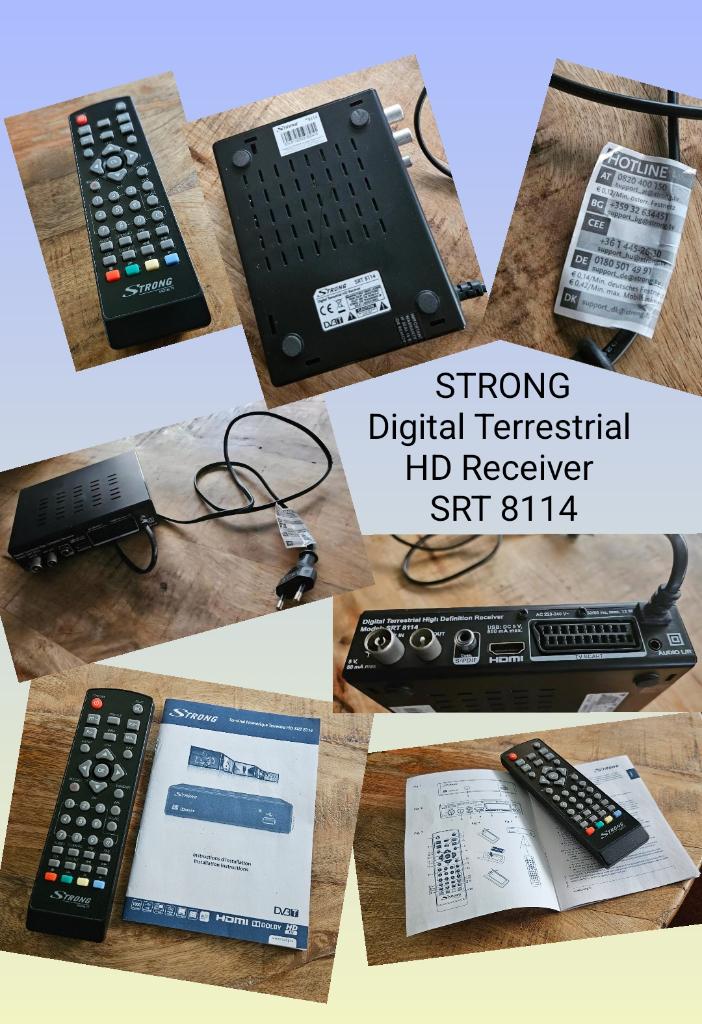 Strong SRT 8114 digi terrestrische high definition ontvanger, Ophalen of Verzenden, Zo goed als nieuw