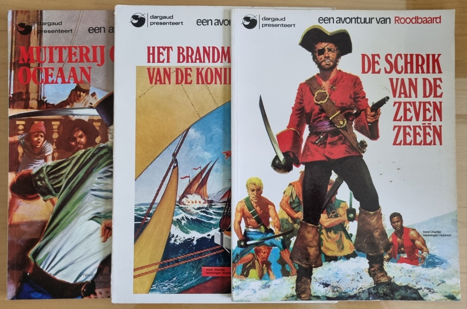 Roodbaard bundel (5x), Meerdere stripboeken, Ophalen of Verzenden, Gelezen