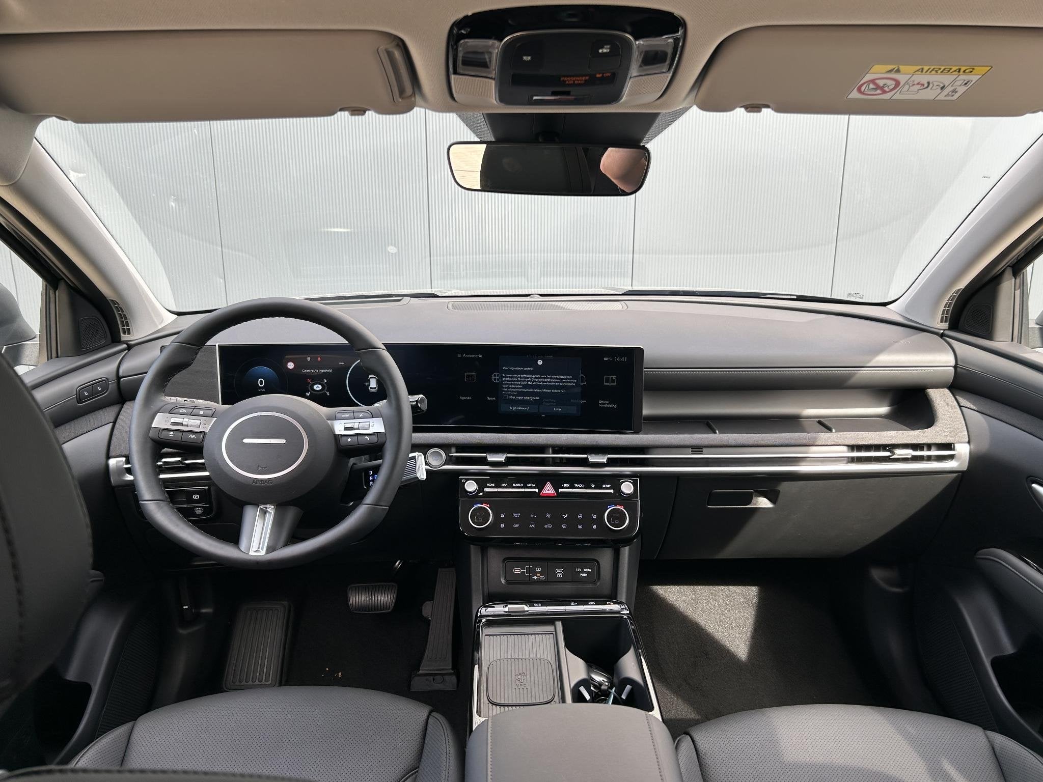 Hyundai Tucson 1.6 T-GDI HEV Premium / Leder / 360 Camera /, Auto's, Euro 6, 4 cilinders, 1360 kg, Blauw