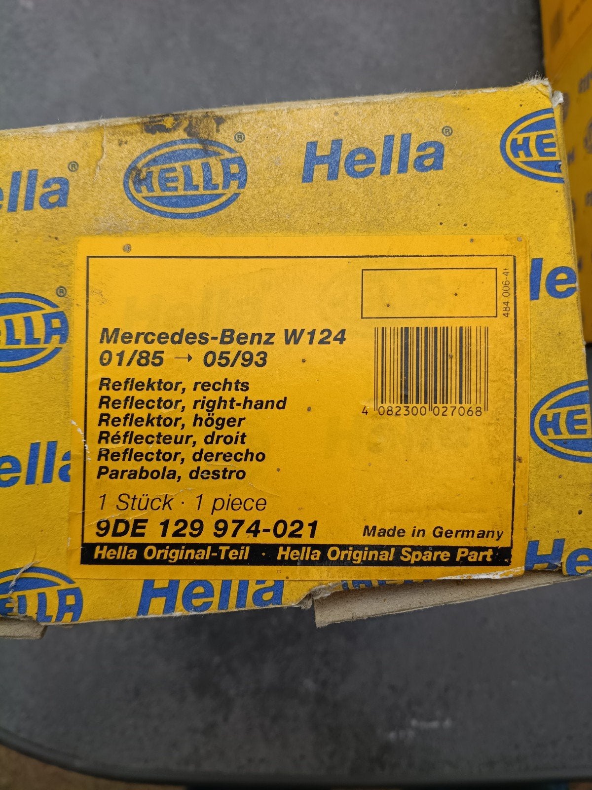 Mercedes W124 Hella L+R NOS, Ophalen of Verzenden, Nieuw, Mercedes-Benz