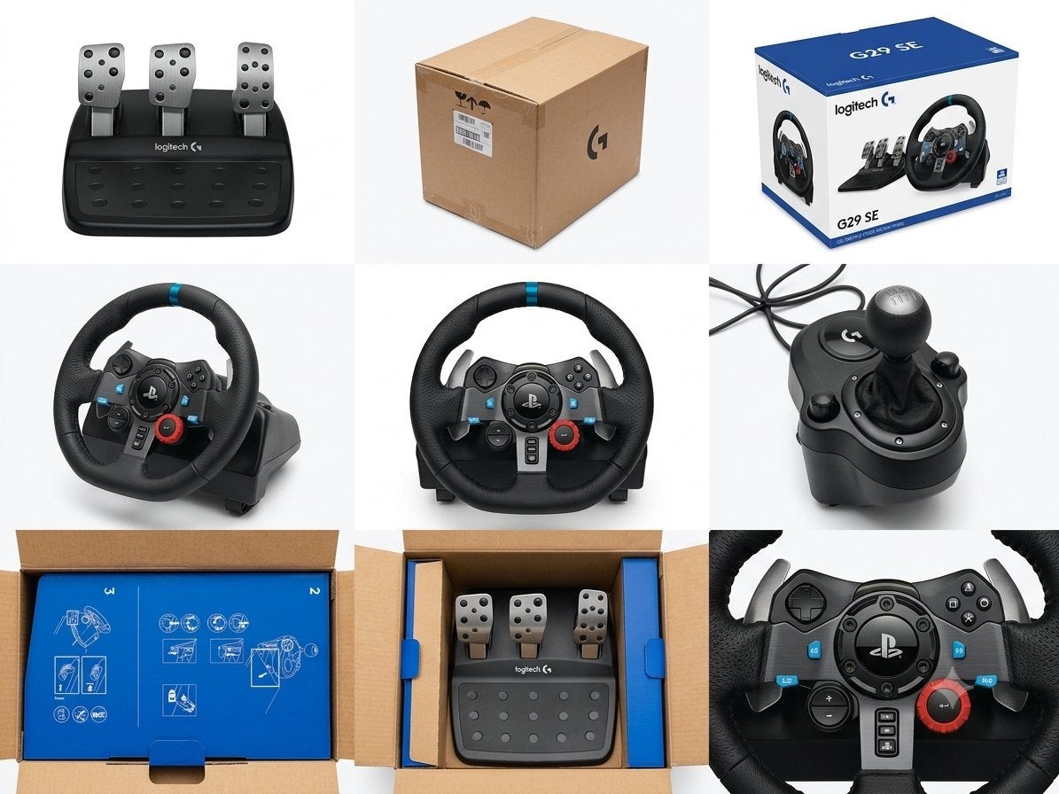Logitech G29 SE compleet: stuur, pedalen & schakelpook, Ophalen, Zo goed als nieuw, Stuur of Pedalen, PlayStation 4