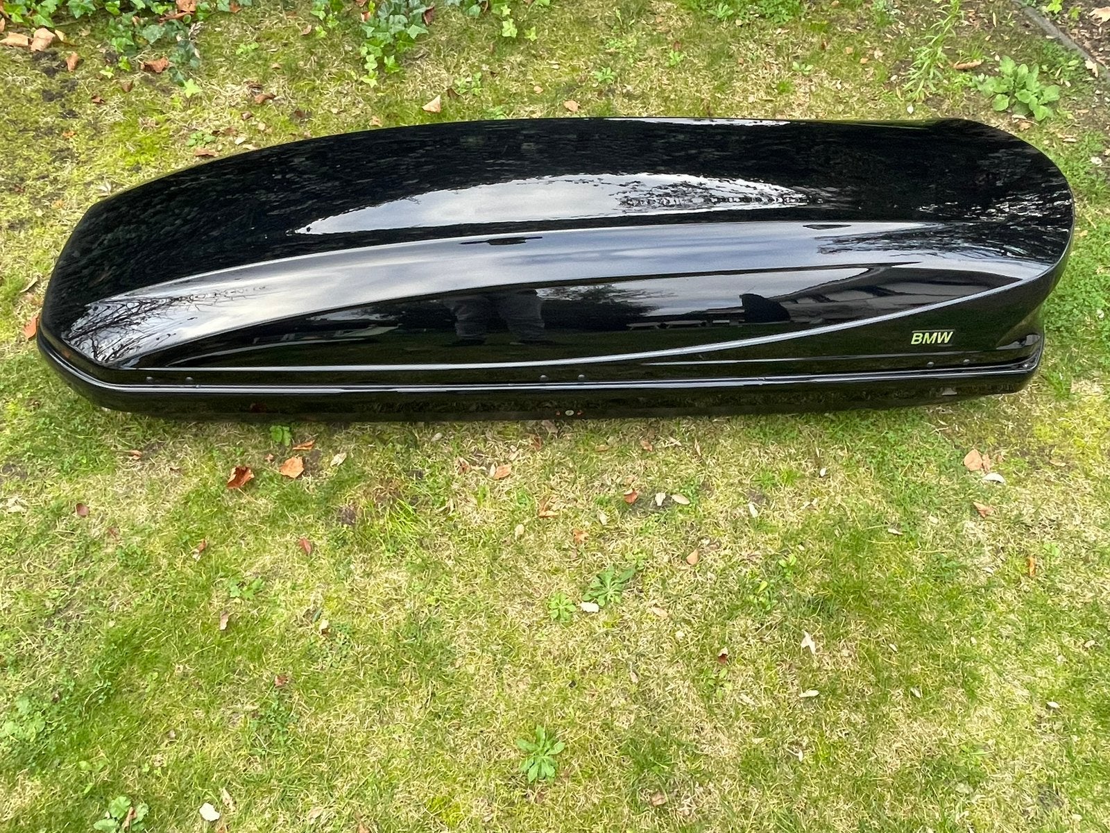 Originele BMW dakkoffer skibox 460 L zwart, Auto diversen, Ophalen, Zo goed als nieuw