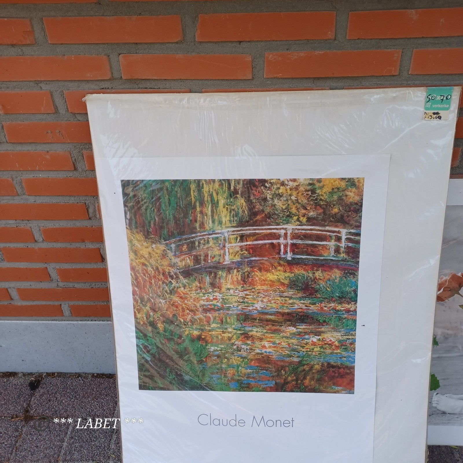Poster van Claude Monet, Huis en Inrichting, Woonaccessoires | Schilderijen, Tekeningen en Foto's, Verzenden, Minder dan 50 cm