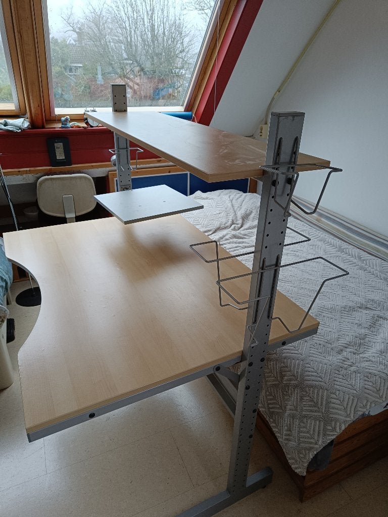 bureaus, Ophalen, Demontabel, Gebruikt, 120 cm