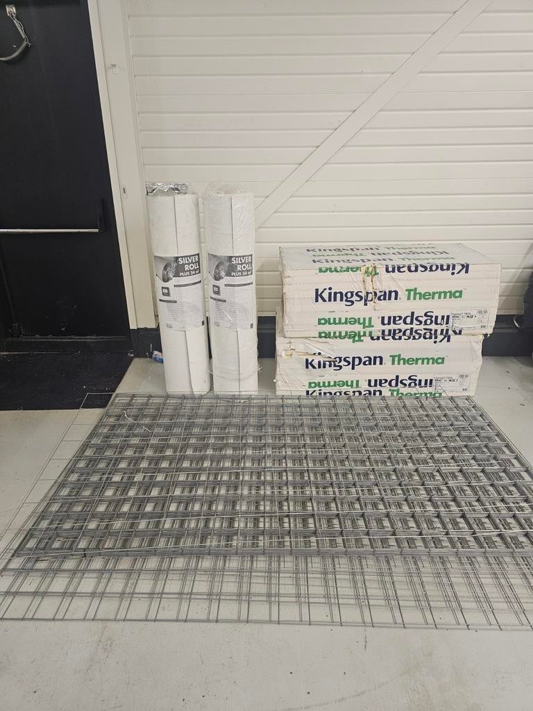 Matten en isolatierol voor vloerverwarming, Overige materialen, Nieuw, 15 m² of meer, Ophalen