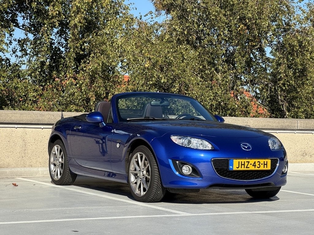 Mazda MX-5 1.8 20th Anniversary | 86.000 km, Auto's, Zwart, 4 cilinders, Cabriolet, 14 km/l
