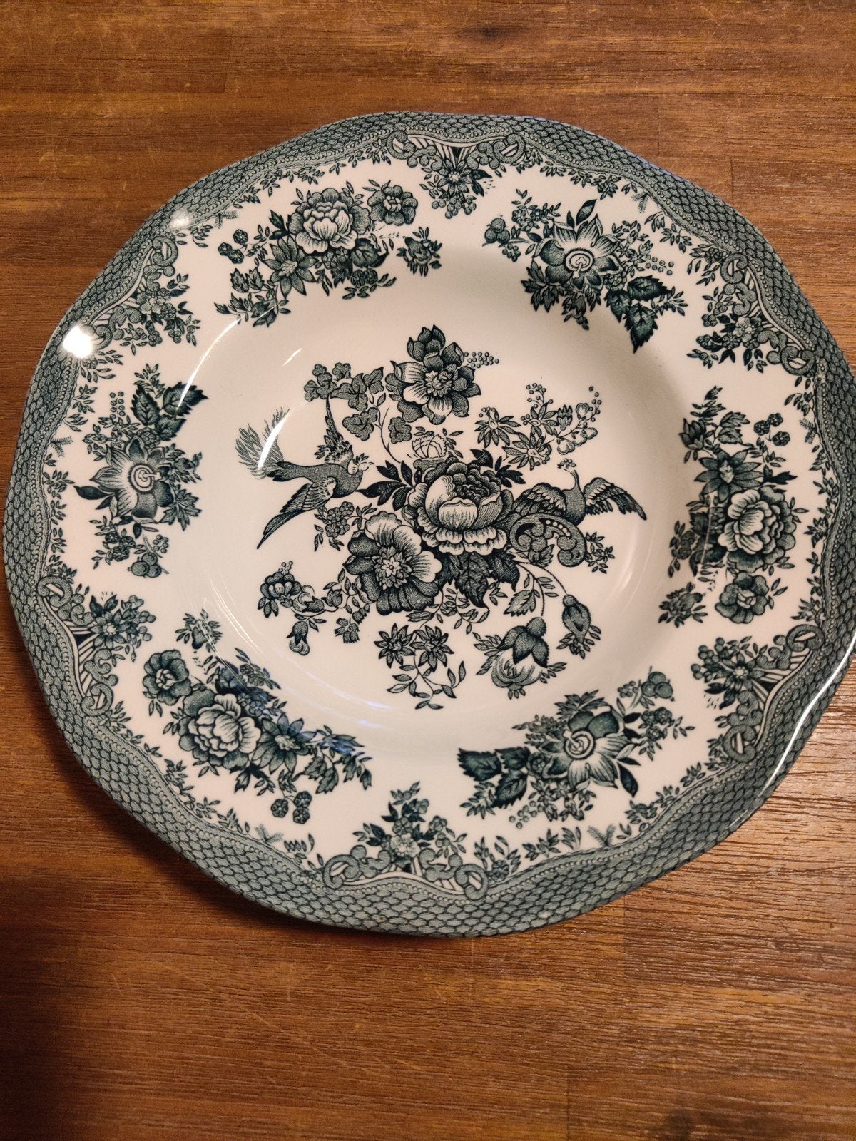 Antieke Enoch Wedgwood schaal, diameter 20 cm, Ophalen of Verzenden