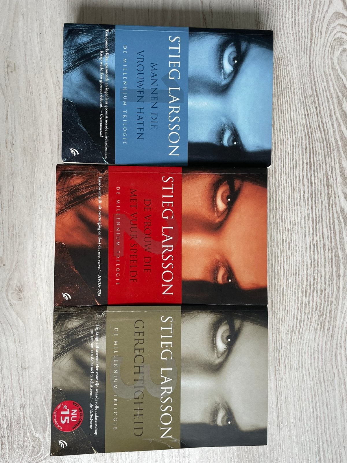 Stieg Larsson trilogie, Boeken, Ophalen of Verzenden, Gelezen