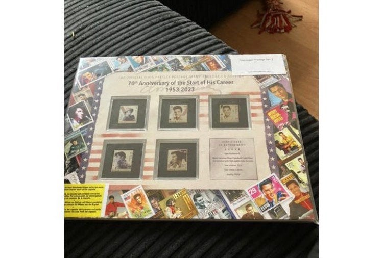 Elvis presley silver stamps ophalen in noordwijk, Ophalen, Rest van de wereld