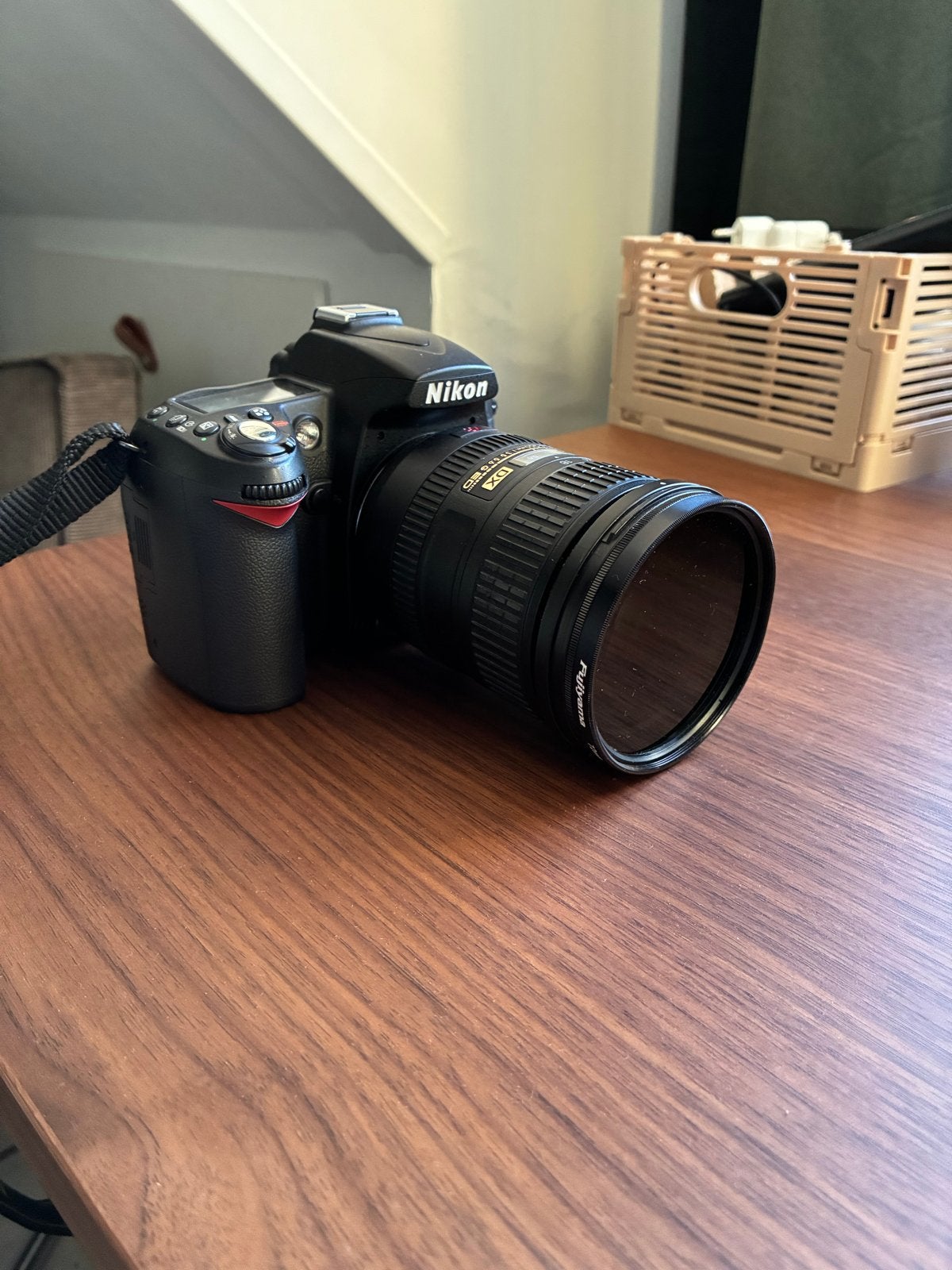 Nikon D90 met AF-S Nikkor 18-200mm lens, Audio, Tv en Foto, Fotocamera's Digitaal, Spiegelreflex, Ophalen of Verzenden, Zo goed als nieuw