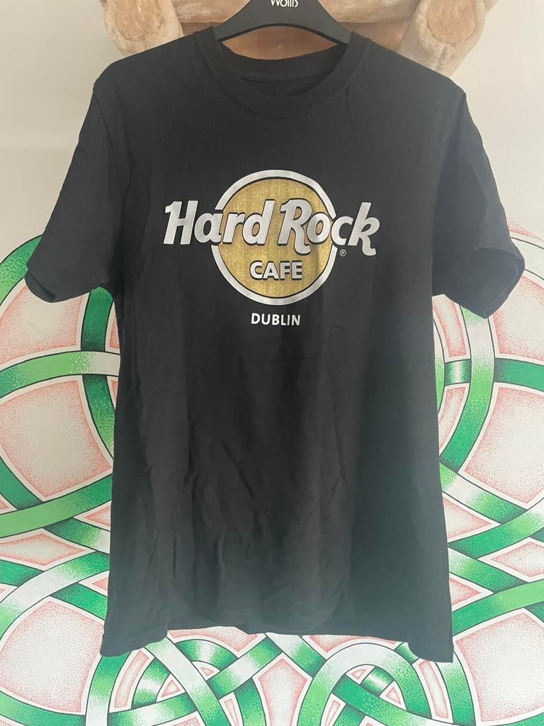 Hard Rock cafe tshirt, Ophalen of Verzenden, Zo goed als nieuw, Maat 46 (S) of kleiner, Zwart