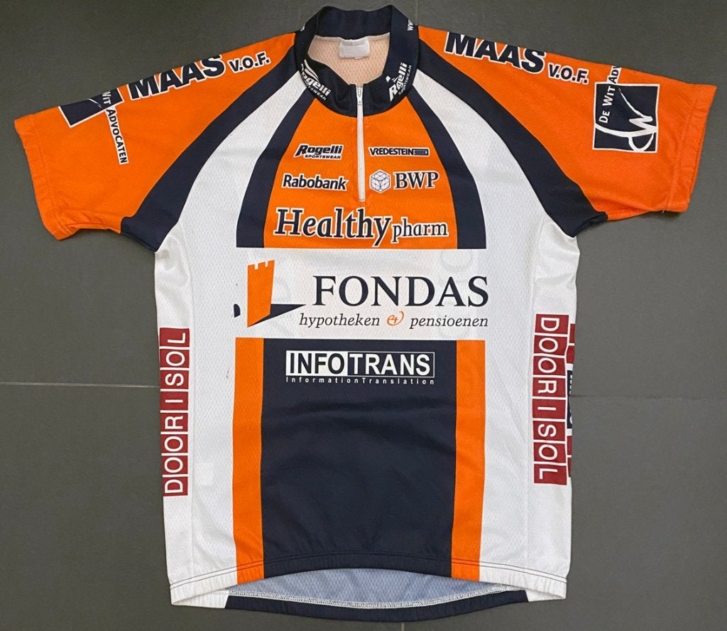 Wielershirt FONDAS-IMABO DOORISOL 2005 + petje + foto, Ophalen of Verzenden, Overige typen