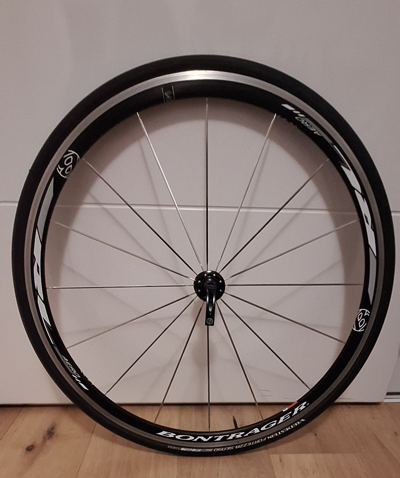 Bontrager Wiel met Vredestein Fortezza Senso Band, Wiel, Ophalen of Verzenden, Zo goed als nieuw, Bontrager