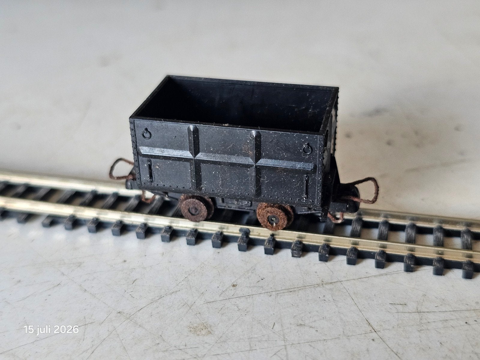 Roco kolenwagen bergbouw, kolenmijn. modeltrein, Gebruikt, Gelijkstroom, Wagon, Ophalen of Verzenden