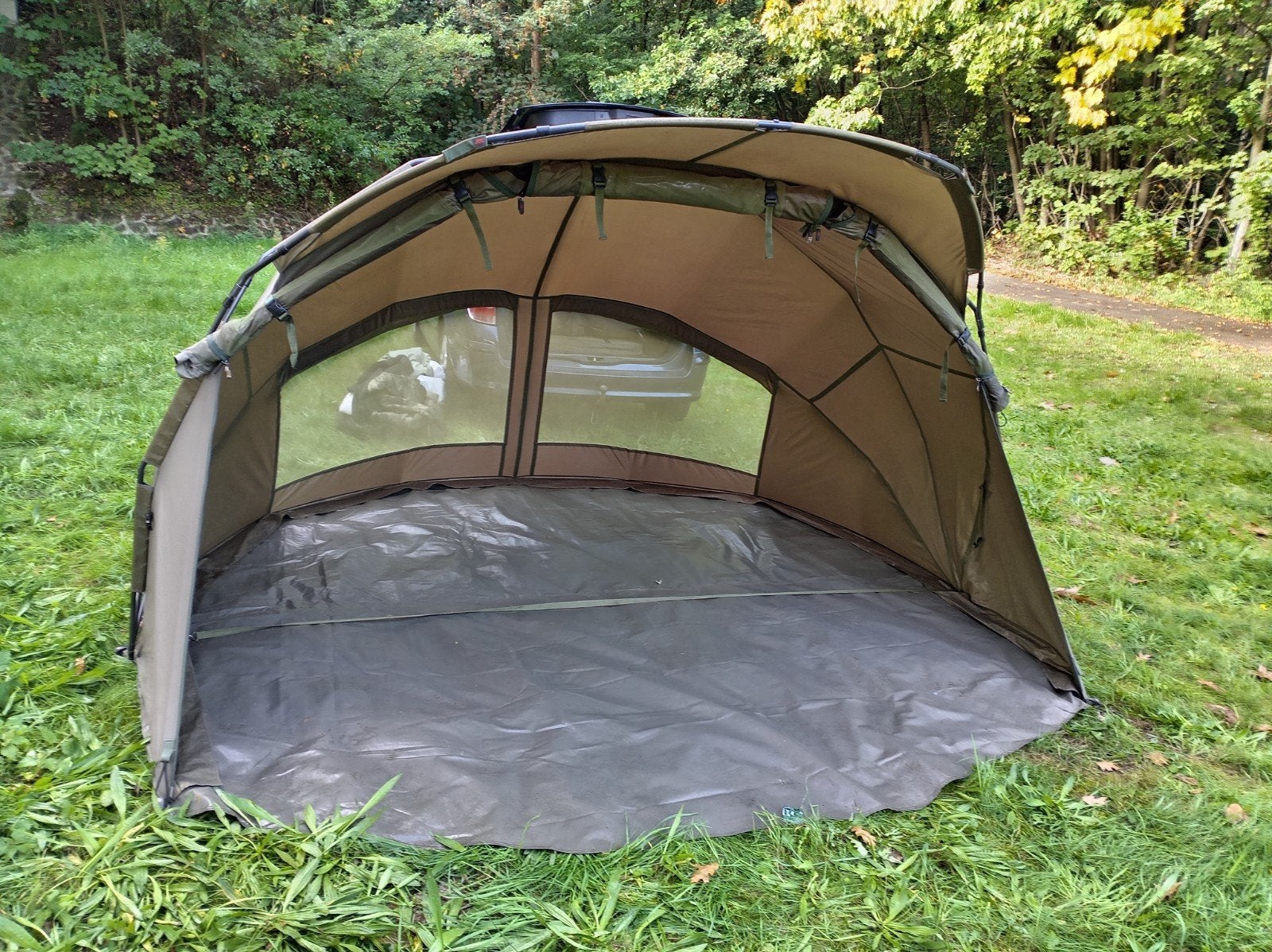 JRC Cocoon 2 Man Bivvy + Overwrap - Zeer Goede Staat, Ophalen, Gebruikt