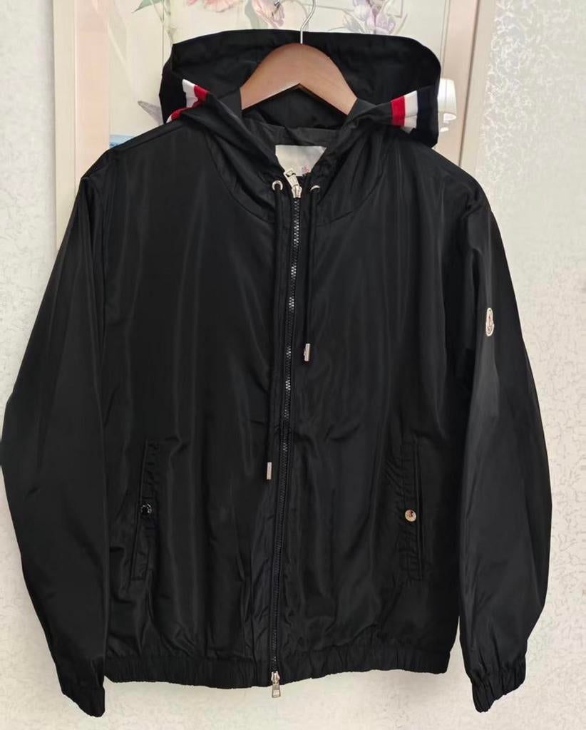 - Moncler Windbreaker Zwart, Verzenden, Zo goed als nieuw, Maat 48/50 (M), Zwart